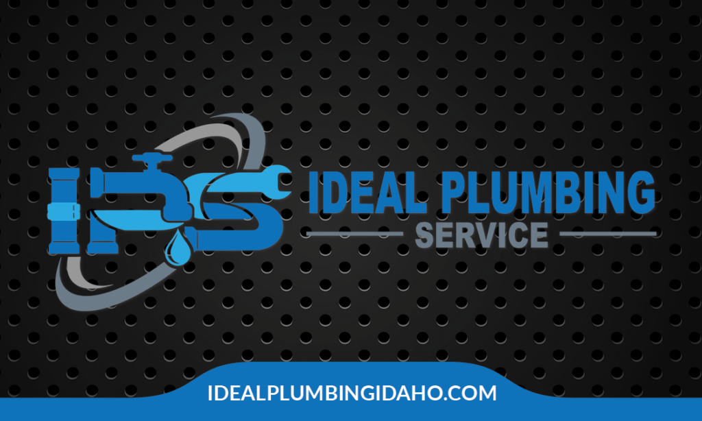 Ideal Plumbing Service - Business Card Design by Fourth Dimension Logo
