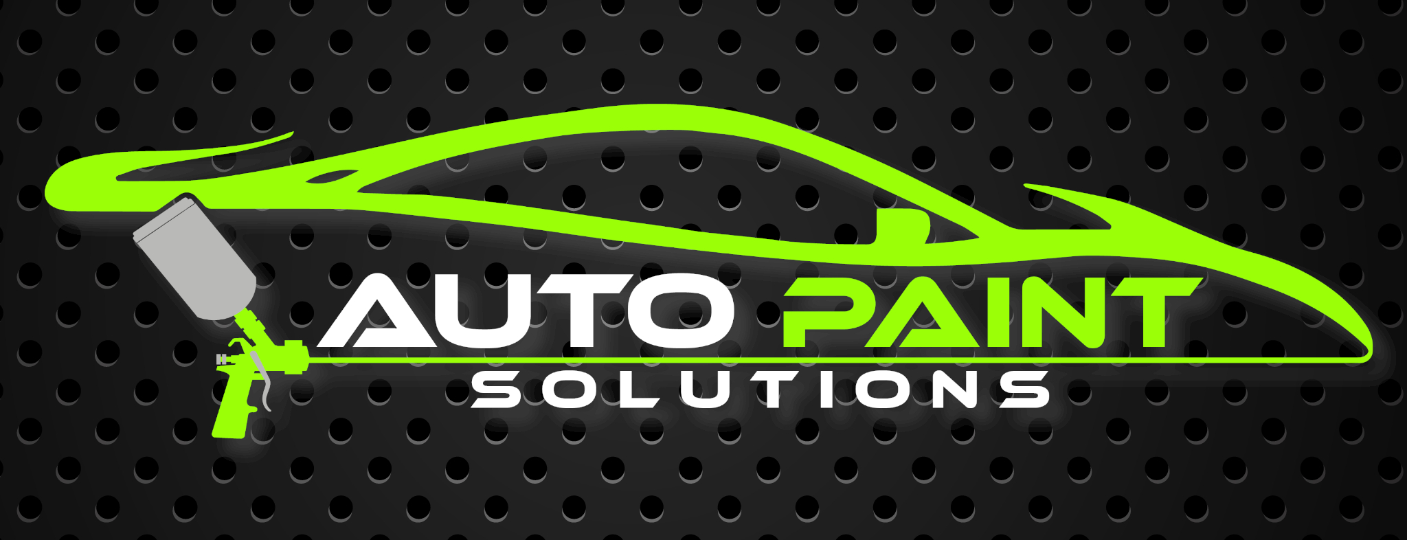 Auto Paint Solutions | By Fourth Dimension Logo Design
