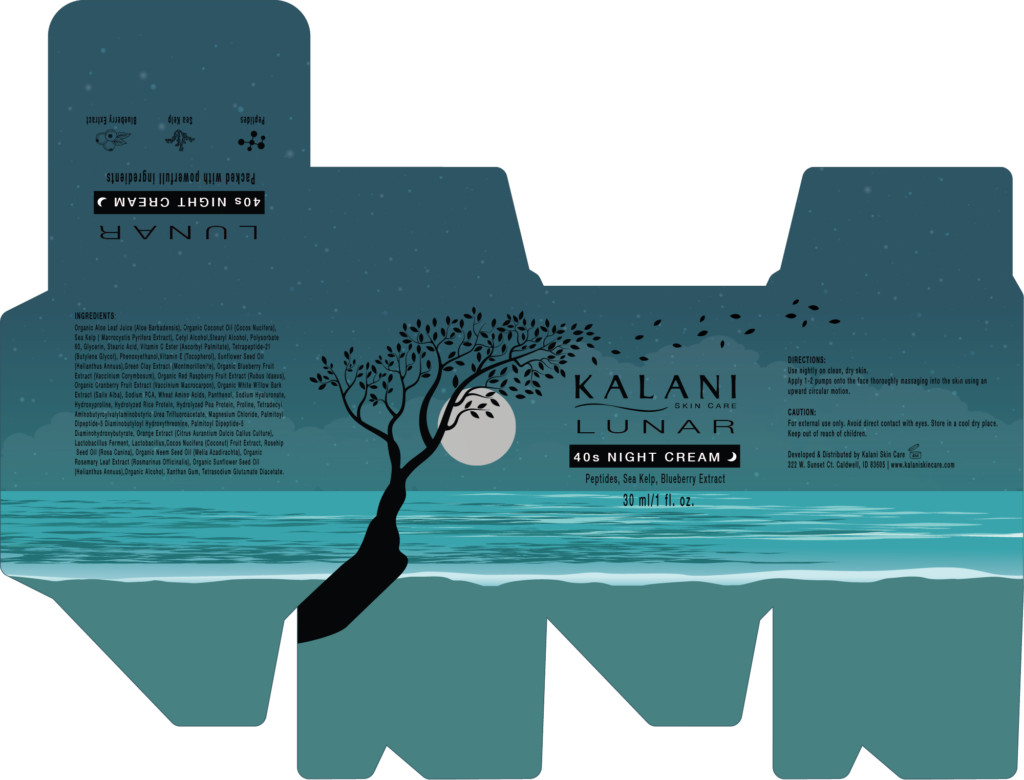 Brand Identity - Kalani Skin Care Lunar