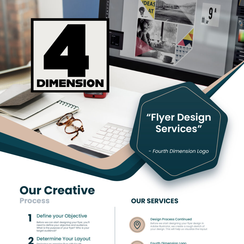 Fourth Dimension Logo - Flyer Design Services